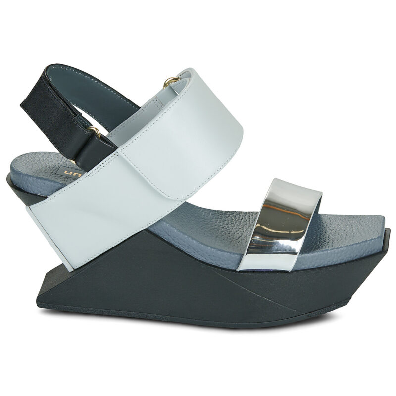 United nude DELTA WEDGE SANDAL Blu Sandali con tacco Donna - 2