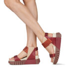 United nude DELTA RUN Rosso Sandali bassi Donna - 8