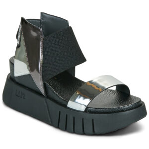 United nude DELTA 3D SANDAL Nero Sandali con zeppa Donna