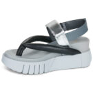 United nude DELTA TONG Nero Sandali bassi Donna - 4
