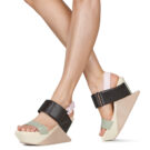 United nude DELTA WEDGE SANDAL Marrone Sandali con zeppa Donna - 8