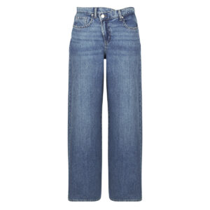Jeans Flare  Only  ONLHOPE MW WIDEUNEVEN CLOSURE  Blu -  Jeans Flare Donna