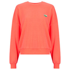 Felpa Only ONLMINNA O NECK Arancio Felpe Donna