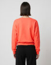 Felpa Only ONLMINNA O NECK Arancio Felpe Donna - 4
