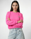 Felpa Only ONLMINNA O NECK Rosa Felpe Donna - 2