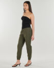 Pantaloni morbidi / Pantaloni alla zuava Only ONLKELDA Kaki - Pantaloni morbidi / Pantaloni alla zuava Donna - 3