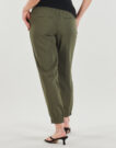 Pantaloni morbidi / Pantaloni alla zuava Only ONLKELDA Kaki - Pantaloni morbidi / Pantaloni alla zuava Donna - 4