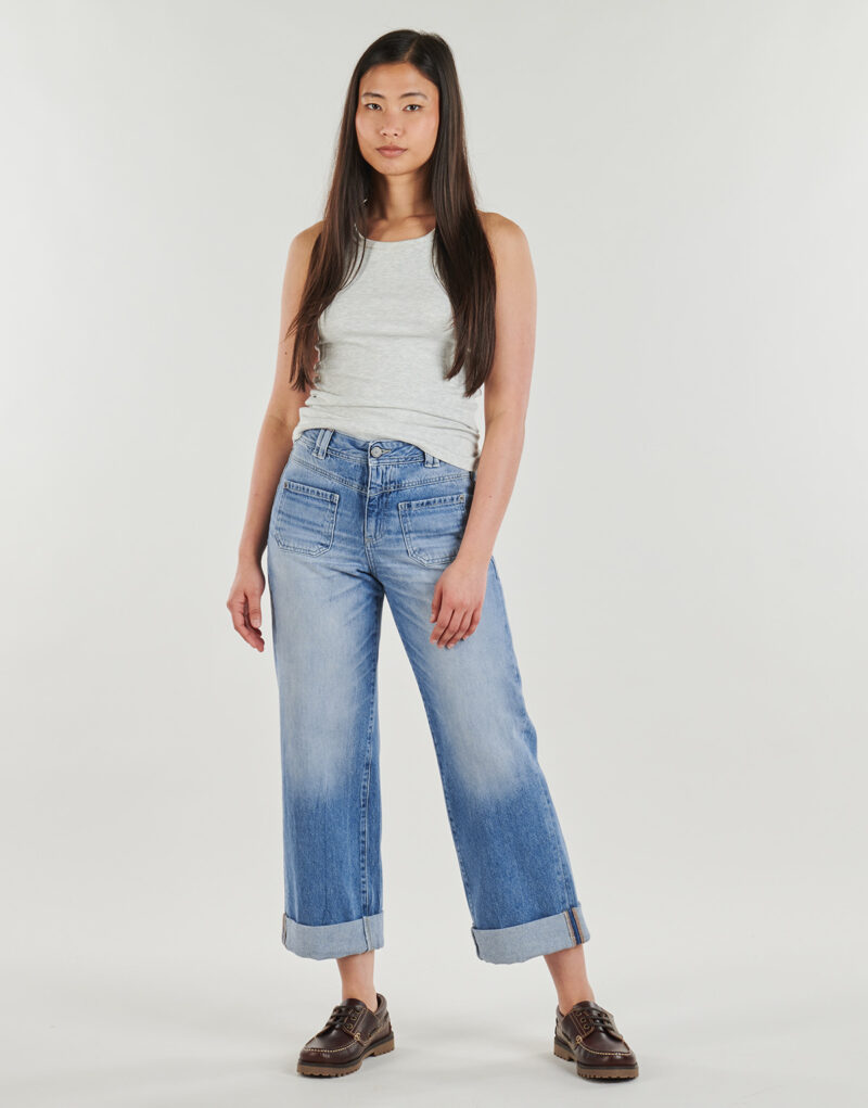 Jeans Flare Freeman T.Porter ALICE DENIM Blu Jeans Flare Donna - 2