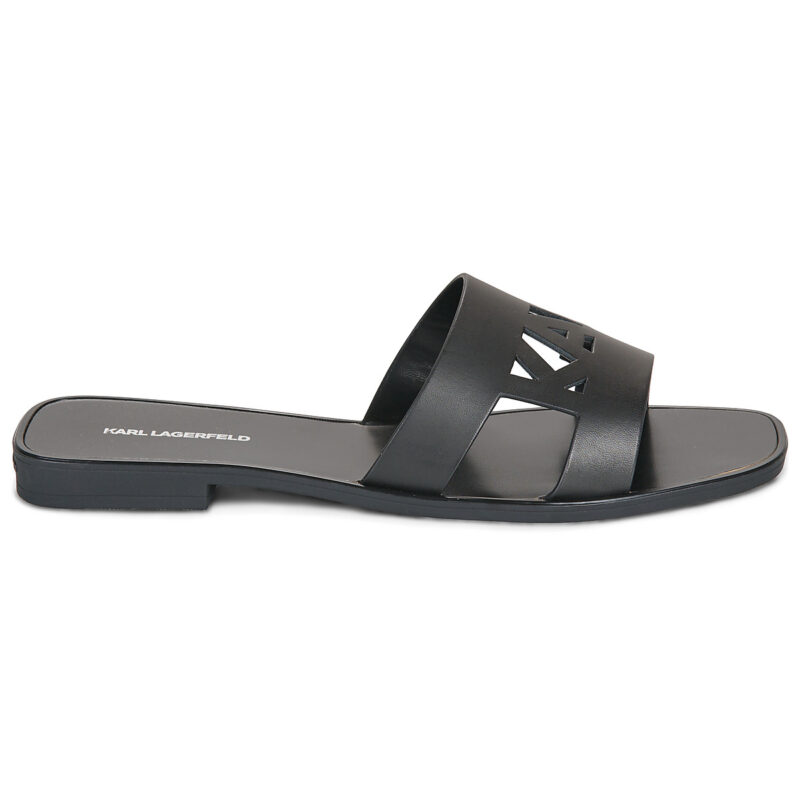 Karl Lagerfeld SKOOT III Karl Cut-Out Nero Ciabatta Donna - 2