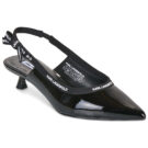 Karl Lagerfeld PASHA Ribbon Sling Nero Décolleté Donna - 1