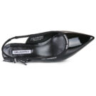 Karl Lagerfeld PASHA Ribbon Sling Nero Décolleté Donna - 6