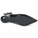 Karl Lagerfeld PASHA Ribbon Sling Nero Décolleté Donna - 7