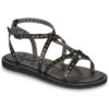 Pepe jeans RIO STUDS W Noir Sandales basse Femme