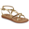 Pepe jeans RIO STUDS W Oro Sandali bassi Donna