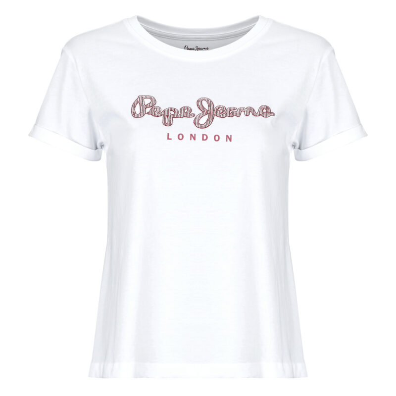 T-shirt Pepe jeans NADDA Bianco T-shirt maniche corte Donna - 1