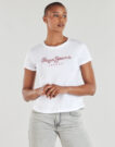 T-shirt Pepe jeans NADDA Bianco T-shirt maniche corte Donna - 2