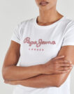 T-shirt Pepe jeans NADDA Bianco T-shirt maniche corte Donna - 5