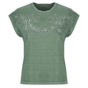 T-shirt Pepe jeans MINA Kaki T-shirt maniche corte Donna