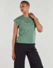 Pepe jeans T-shirt MINA Khaki Women's short-sleeved T-shirt - 2