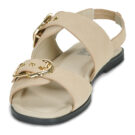 Love Moschino LOVE MOSCHINO SQUARE SLIDES-JA16112G0O Beige Sandali bassi Donna - 3