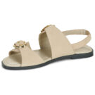 Love Moschino LOVE MOSCHINO SQUARE SLIDES-JA16112G0O Beige Sandali bassi Donna - 4