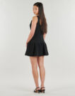 Short dress MICHAEL Michael Kors BTN FNT DROP WAIST MINI Black Women's Short Dresses - 4