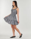 Short dress MICHAEL Michael Kors GINGHAM MINI DRESS Multicolor Women's Short Dresses - 3