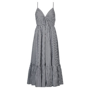 Abito MICHAEL Michael Kors GINGHAM MIDI DRESS Multicolore Abiti Lunghi Donna