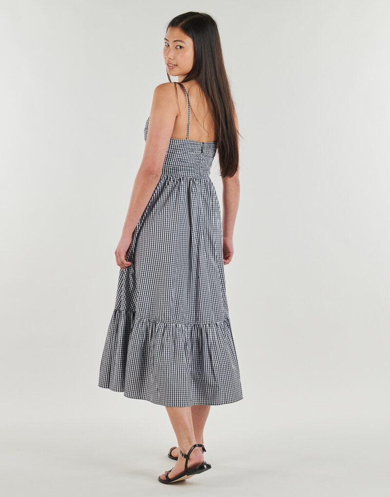 Dress MICHAEL Michael Kors GINGHAM MIDI DRESS Multicolored Women's Long Dresses - 4