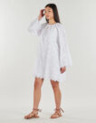 Short dress MICHAEL Michael Kors V NECK DRESS White Short Dresses Women - 3
