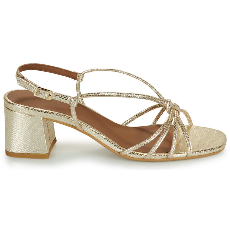 Otess / Zo&iuml; Z3130 Oro Sandali con tacco Donna - 2