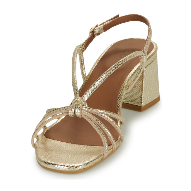 Otess / Zo&iuml; Z3130 Oro Sandali con tacco Donna - 3