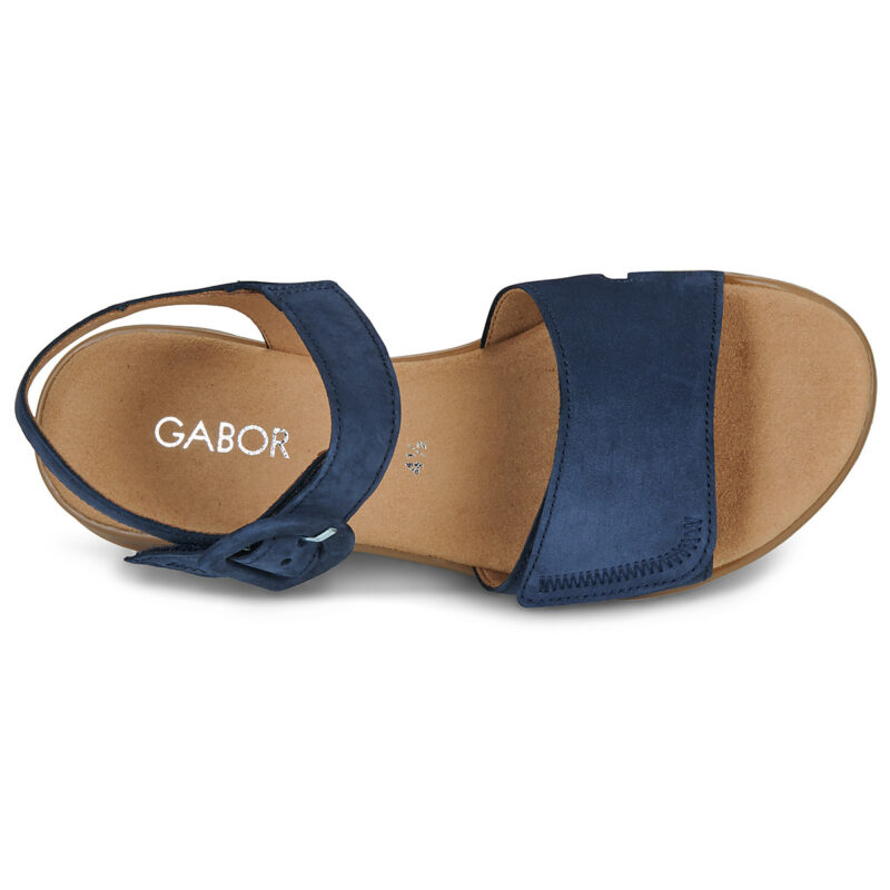 Gabor LOUISON Blu Sandali con zeppa Donna - 6