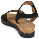 Gabor KARBITOU Nero Sandali con zeppa Donna - 5