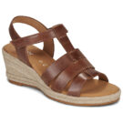 Gabor JULIETTE Marrone Sandali con zeppa Donna - 1
