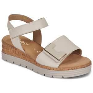 Gabor AMBRE Beige Sandali con zeppa Donna