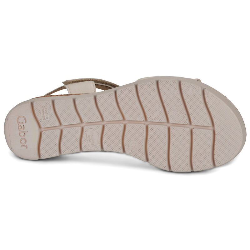Gabor AMBRE Beige Sandali con zeppa Donna - 7