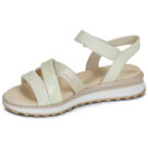 Gabor ALMA 2.0 Bianco Sandali con zeppa Donna - 4