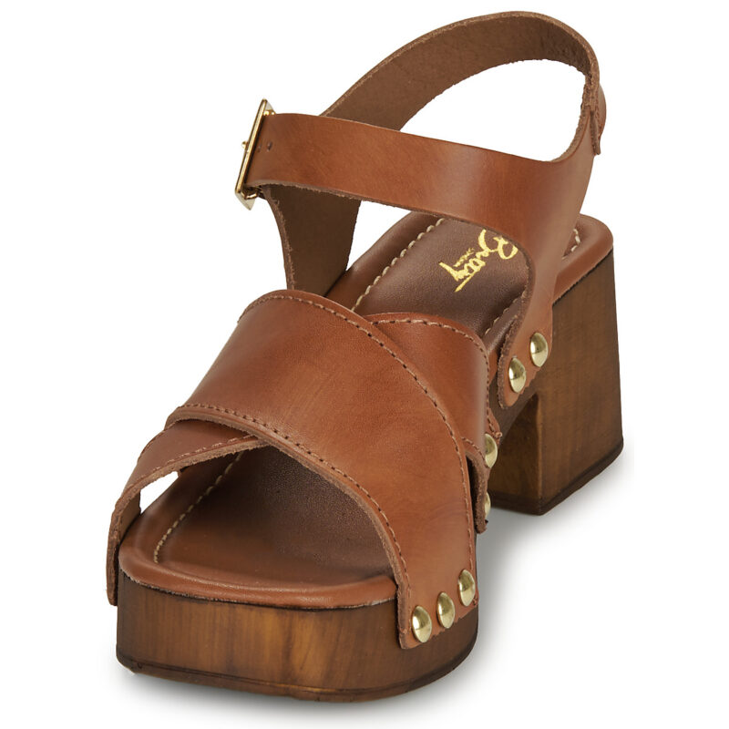 Betty London Lolo Marrone Sandali con tacco Donna - 3