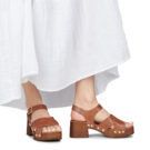 Betty London Lolo Marrone Sandali con tacco Donna - 8