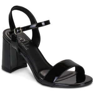 Moony Mood ELSIE Schwarze Sandalen mit Absatz f&uuml;r Damen