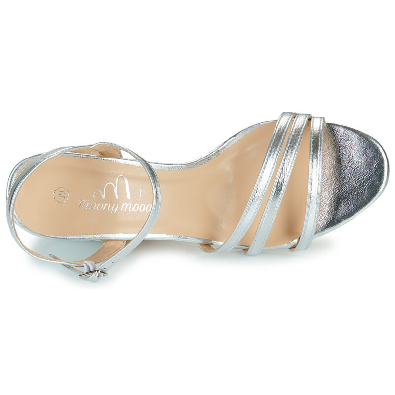 Moony Mood SABRINA Argento Sandali con tacco Donna - 6