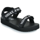 Versace Jeans Couture 80VA3SX4 Nero Sandali con zeppa Donna - 1