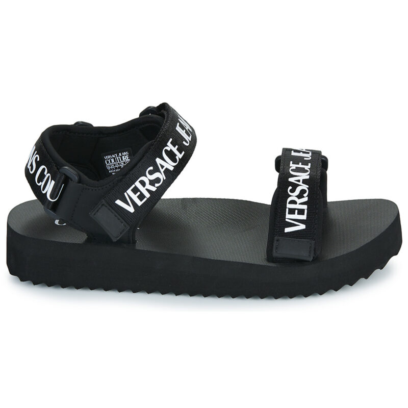 Versace Jeans Couture 80VA3SX4 Nero Sandali con zeppa Donna - 2