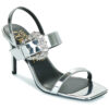 Versace Jeans Couture 80VA3S71 Argento Sandali con tacco Donna