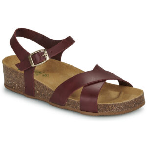 Dream in Green  TSILIA  Rosso -  Sandali con zeppa  Donna