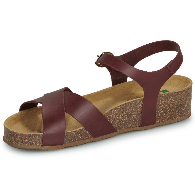 Dream in Green TSILIA Rosso Sandali con zeppa Donna - 4