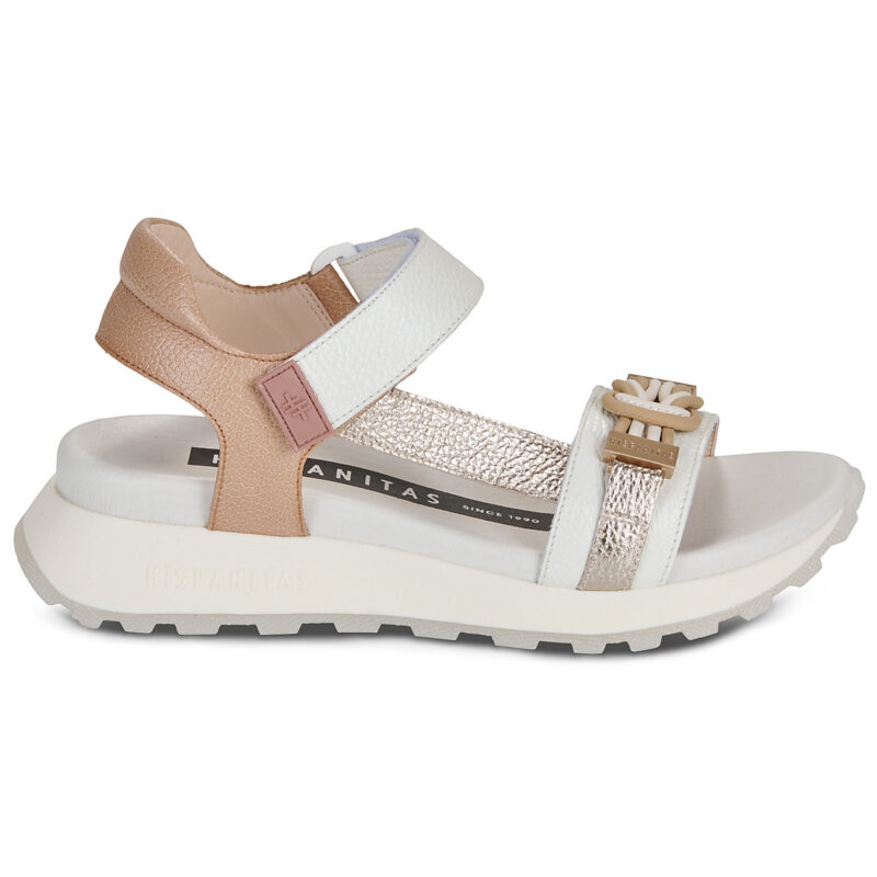 Hispanitas AMBAR Mehrfarbige Keilabsatz-Sandalen Damen - 2