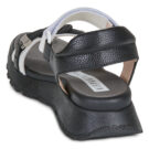 Hispanitas AMBAR Black Wedge Sandals Women - 5