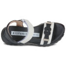 Hispanitas AMBAR Black Wedge Sandals Women - 6